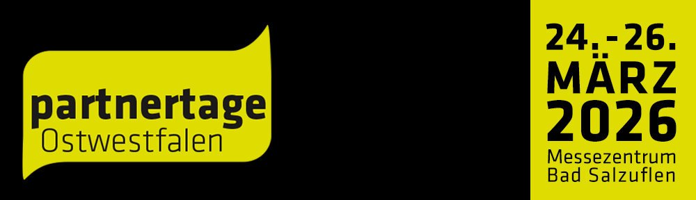 Partnertage Ostwestfalen — 24.–26. März 2026, Messezentrum Bad Salzuflen